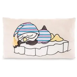 NICI Rechteckiges Kissen Schlafmützen Pinguin, Pingulini 43x25cm