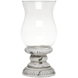 Chic Antique Frejus Windlicht aus Terrakotta, H20,5/D14,5 cm