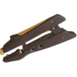 Ironside, Zange, 126-058 Duo-Crimp-Zange 0.5 bis 6.0 mm2, schwarz/gelb (20 mm)
