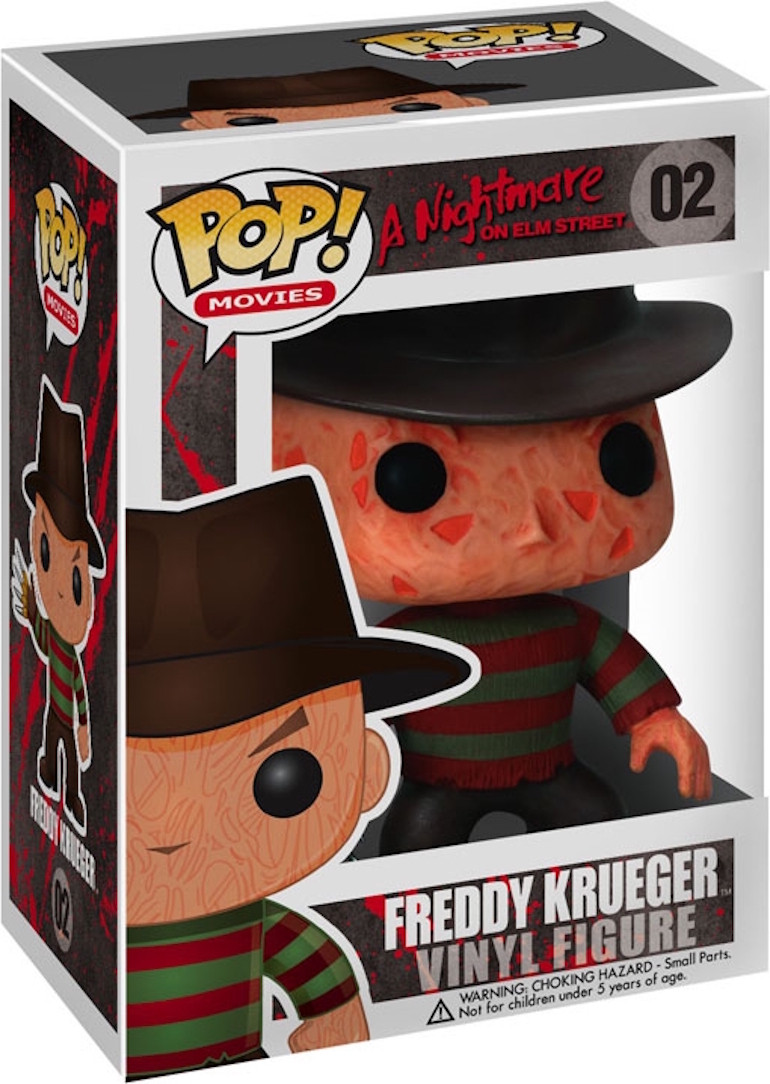Funko Pop! Vinyl Freddy Krueger Nightmare on Elm Street figuur, film nr. 02, 10 cm