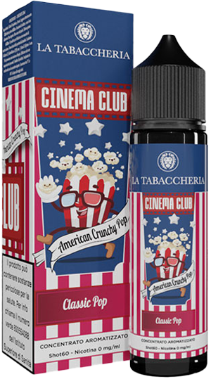 La Tabaccheria Classic Pop Cinema Club Liquido Shot 20ml Pop Corn