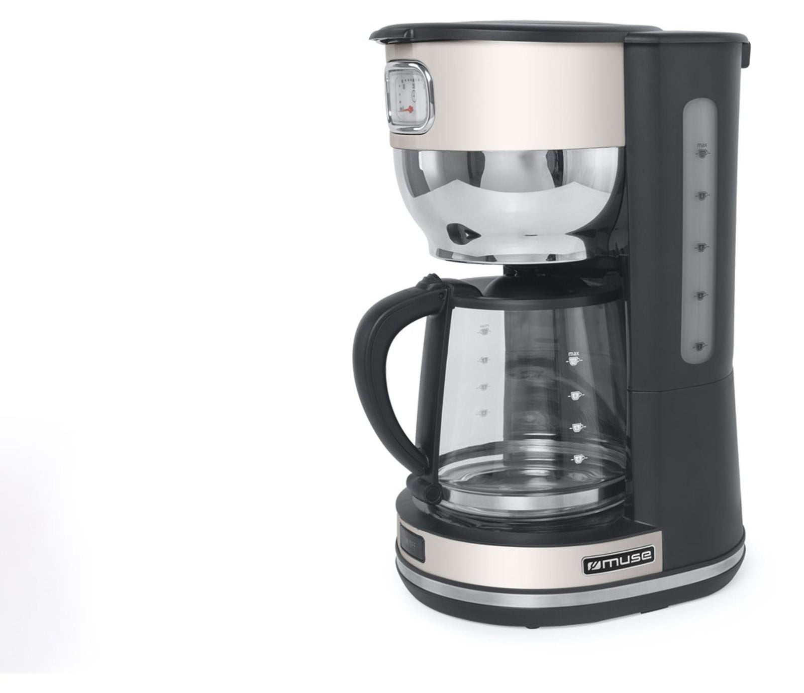 Muse MS-220 SC koffiezetapparaat voor filterkoffie, 1,4 liter, wit