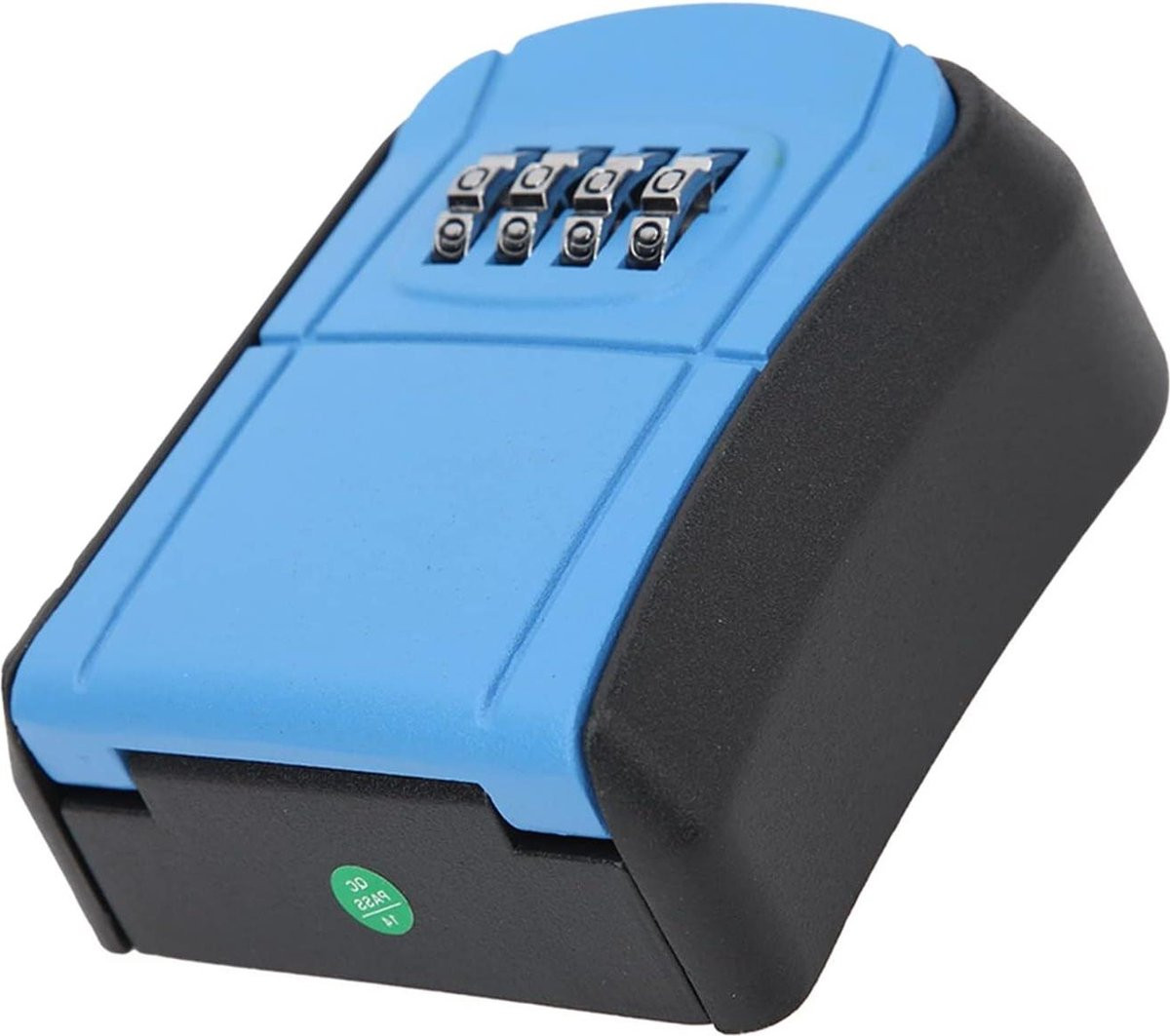 Merkloze Wandmontage Security Key Lock Box Outdoor - Blauw - Weerbestendig Metaal