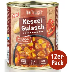 Meine Mahlzeit Kesselgulasch 12x800g