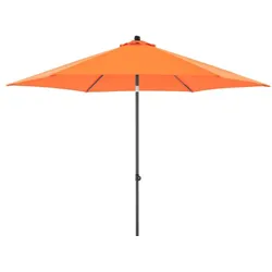 Doppler Marktschirm myZone PushUp Ø 300 cm Aluminium Orange
