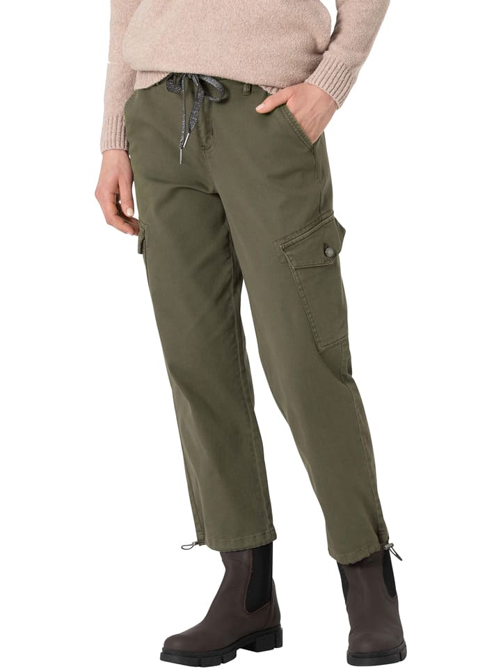 Timezone Cargohose in Khaki - W30