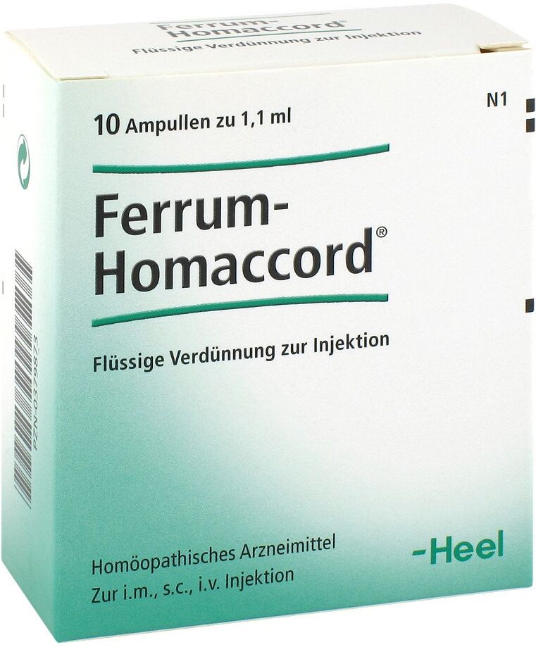 Ferrum Homaccord Ampullen