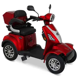Rolektro, E-Quad 15 V.3 Lithium, Rot, 60V-30Ah Akku, 1000 Watt