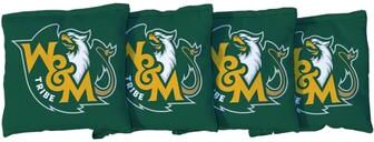 Skip's Garage College of William & Mary Tribe Green Cornhole Bags
