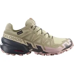 Salomon Speedcross 6 GTX W – Trailrunning Schuhe – Damen - Green/Violet - 6 UK