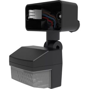 Theben Bewegungsmelder theLeda B sensor BK, 180°, 12 m, innen + außen IP65, schwarz