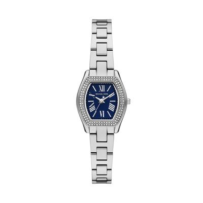 Quarzuhr MICHAEL KORS "Chelsea", silber (edelstahlfarben), Armbanduhren, Damen, Quarzuhr, Armbanduhr, Edelstahlarmband, analog, Glassteine