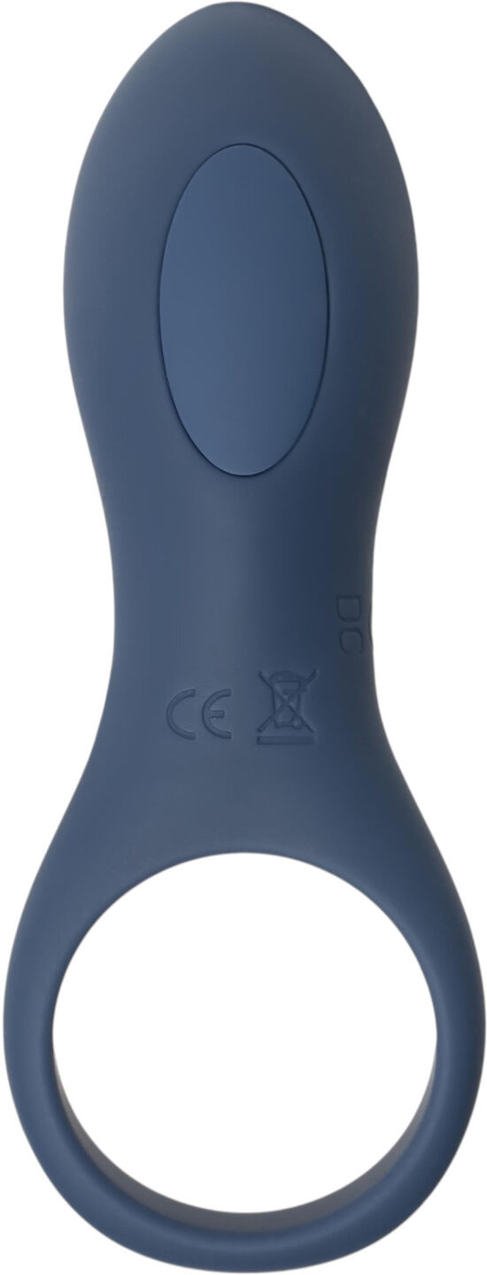 Amaysin - rechargeable vibrating penis ring (blue)