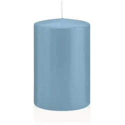 Wiedemann Kerzen Große Stumpenkerzen Himmelblau Hellblau Ø 98 x 150 mm, 6 Stück, 113 Brenndauer