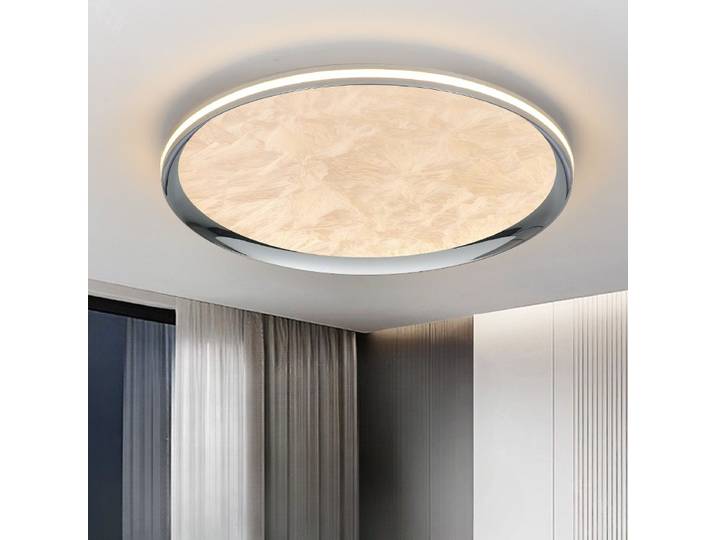Plafonniers de luxe minimalistes italiens chambre Restaurant étude salon design moderne plafonniers ultra-minces créatifs