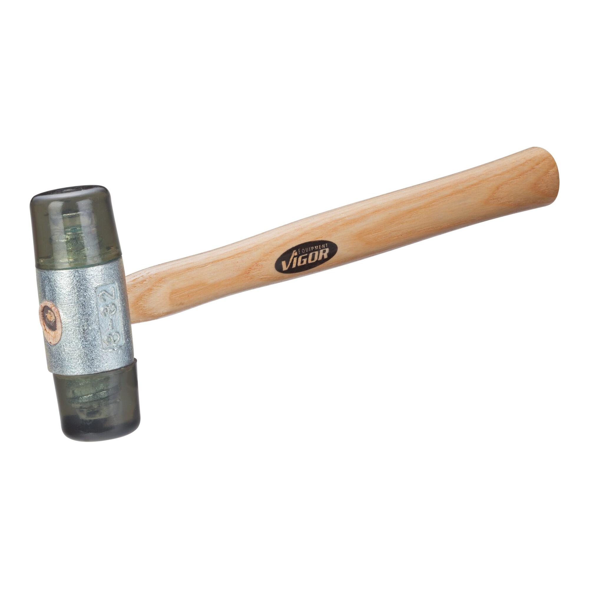 VIGOR Kunststoff-Schonhammer V1212 Gesamtlänge: 280 mm)