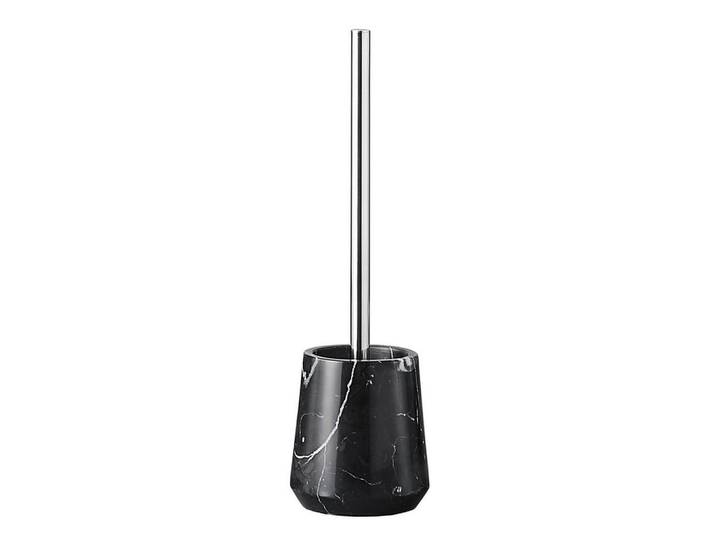 Kleine Wolke Wc-Bürstengarnitur, Schwarz, Metall, 10.3x39 cm, Textiles Vertrauen - Oeko-Tex®, Bürstenkopf abnehmbar, Bürstenkopf austauschbar, Badezimmer, WC Ausstattung, WC Bürstengarnitur