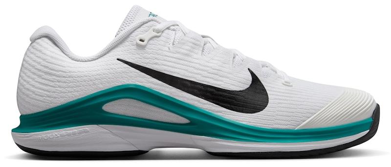 Nike Court Air Zoom Vapor 12 HC White Radiant Emerald Black - EU 39