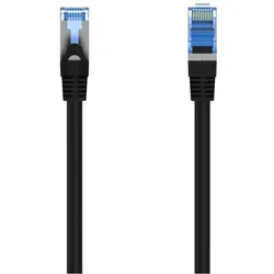 Hama Netzwerkkabel, CAT-6a, 10 Gbit/s, S/FTP geschirmt, 5,00 m (S/FTP, CAT6a, 5 m), Netzwerkkabel