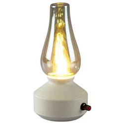 Konstsmide 4130-205 Akku-Tischlampe Warmweiß Weiß