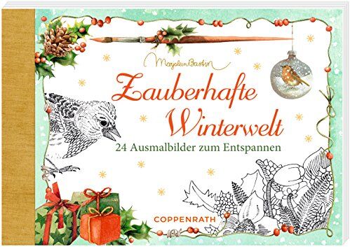 Kreativbuch - Zauberhafte Winterwelt: 24 Ausmalbilder zum Entspannen - Preis vom 09.10.2026 07:28:09 h