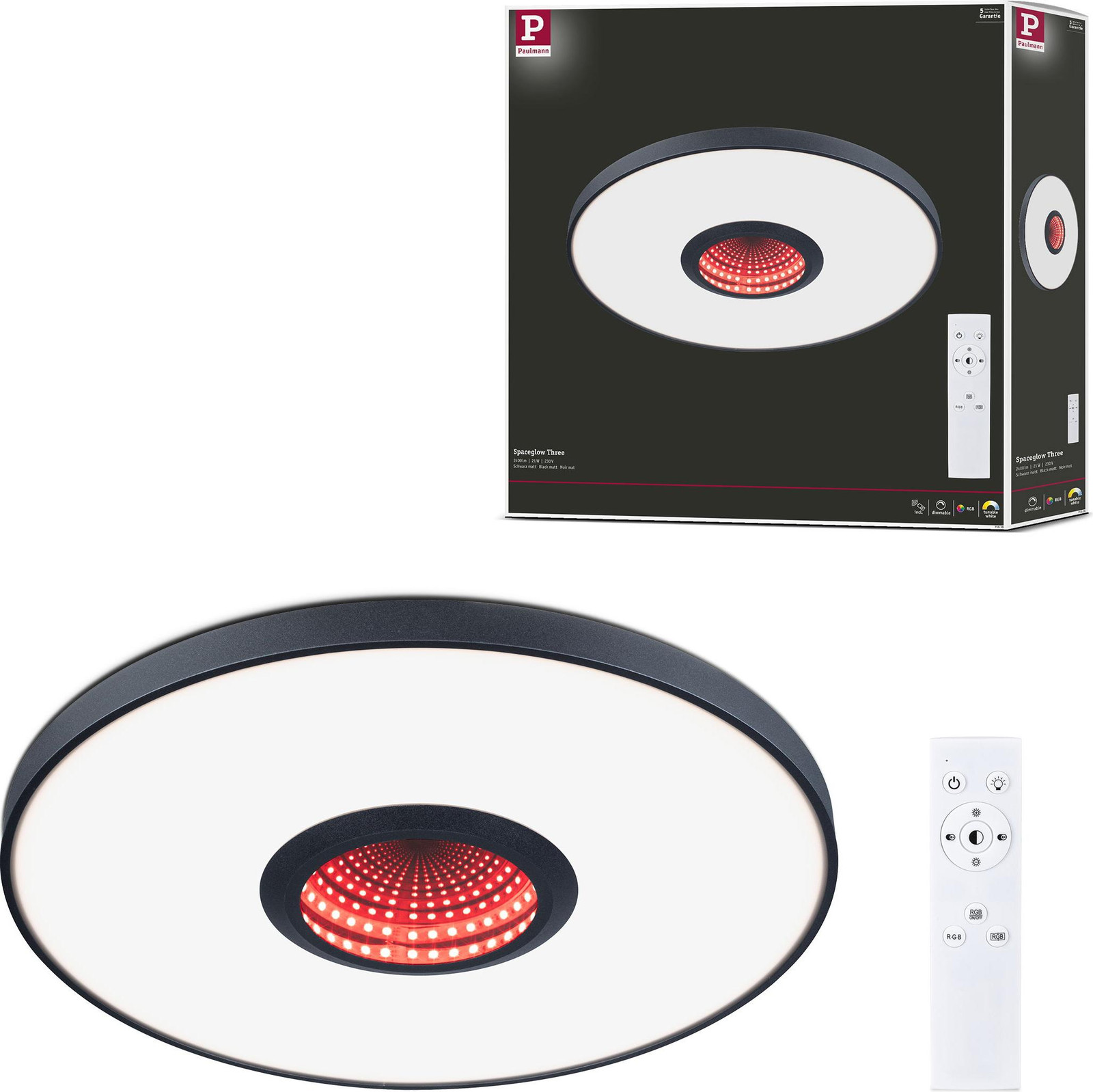 Paulmann LED plafondlamp Spaceglow accent en effect