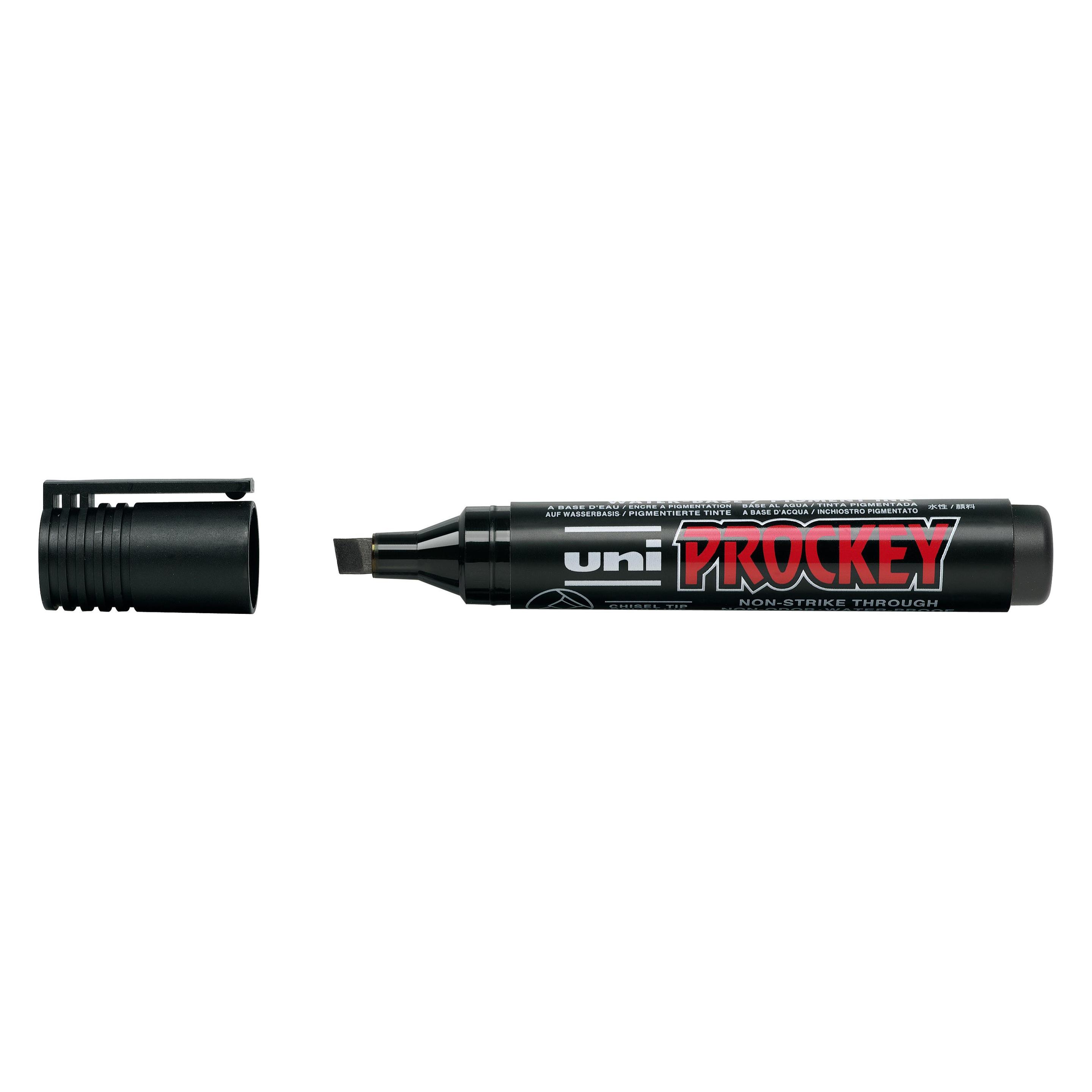 Uni-ball Flipchartmarker uni PROCKEY 3-6mm schwarz (1x) (159099)