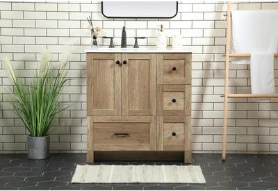 Indigo Home Fresco 32 - 42 Inch Single Bathroom Vanity
