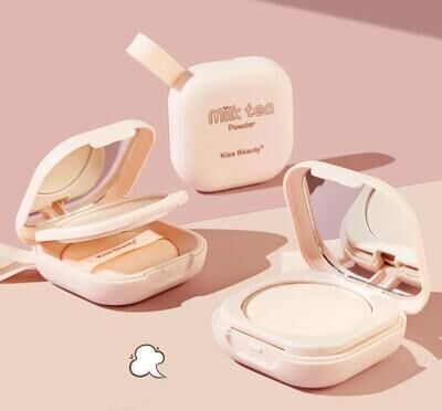 Uplift Essentials Korean Brightening Loose Powder Mineral Concealer Foundation Compact a Natural Color
