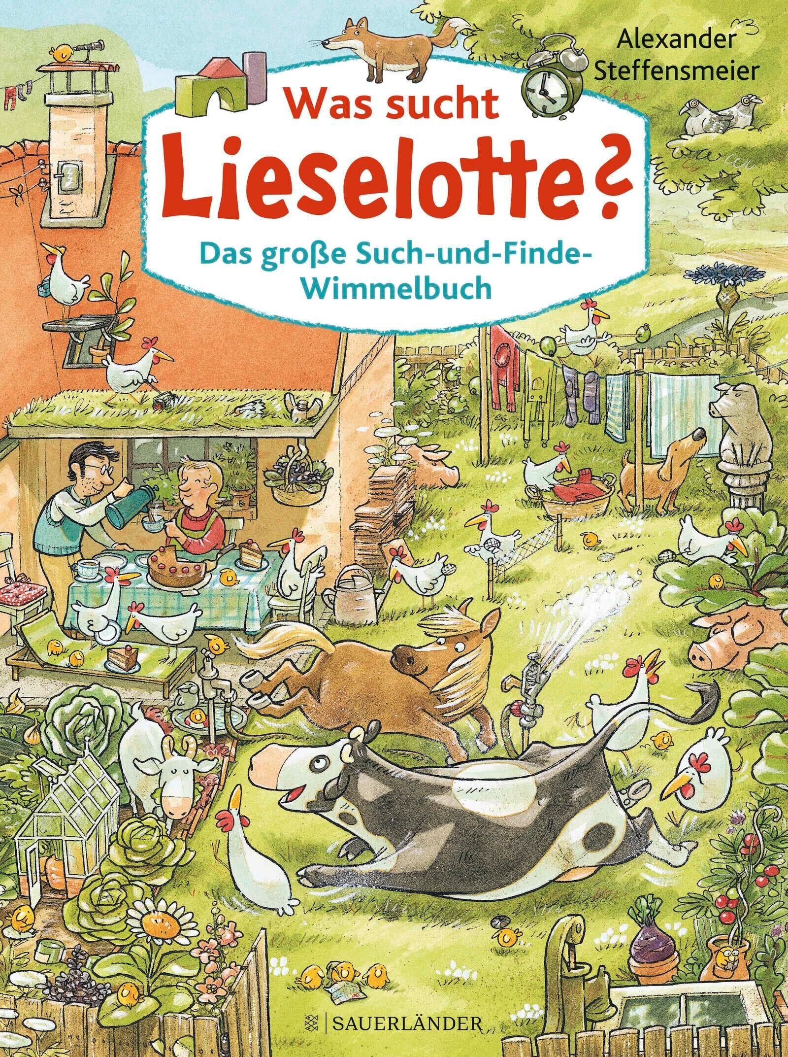 Alexander Steffensmeier - Was sucht Lieselotte? Das große Such-und-Finde-Wimmelbuch - Preis vom 11.10.2026 15:43:13 h