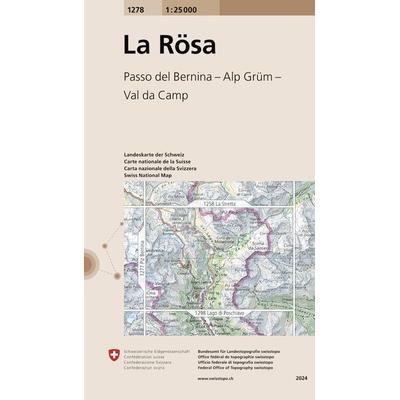 Swisstopo 1 : 25 000 La Rösa, Sonstige von Bundesamt für Landestopografie swisstopo, Swisstopo, 978-3-302-01278-0
