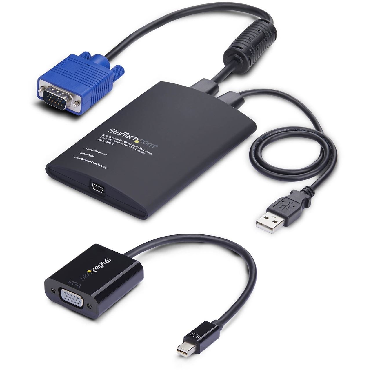 Startech VGA/MDP CRASH CART ADAPTER -VGA/MINI DISPLAYPORT KVM CONSOL