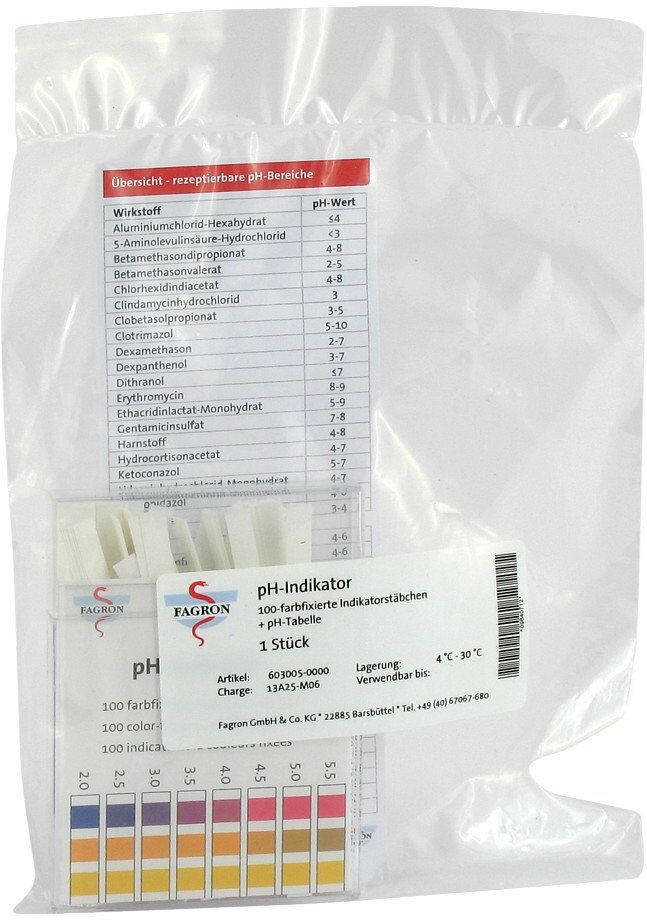 Ph-indikator Teststreifen