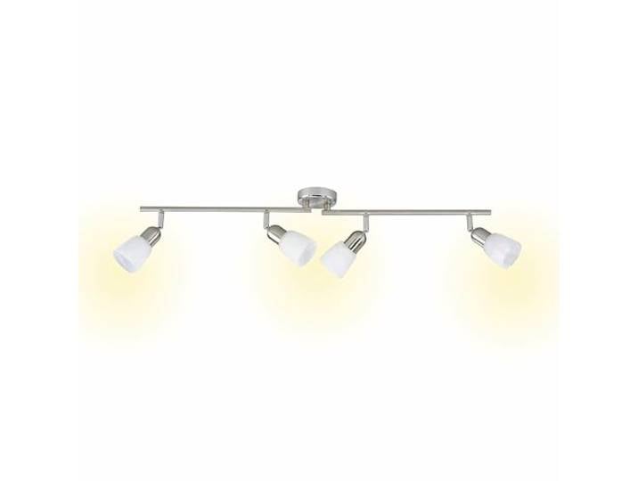 Brilliant 55331\, 4 ampoules\, rotatif\, 4 x E14 Max. 40 W\, métal/verre\, fer/Chromé 55331/77\, Acier/Chrome