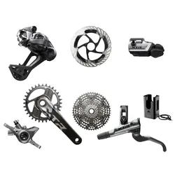 SHIMANO XTR Di2 Race Komplettgruppe M9200 | 10 - 51 Zähne | 180 / 180