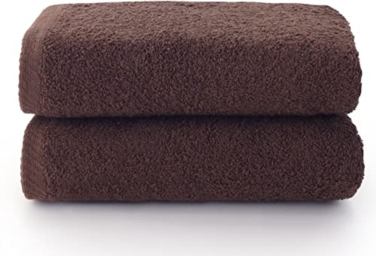Set van 50 absorberende badhanddoeken voor volwassenen, diverse kleuren, 30 x 50 cm