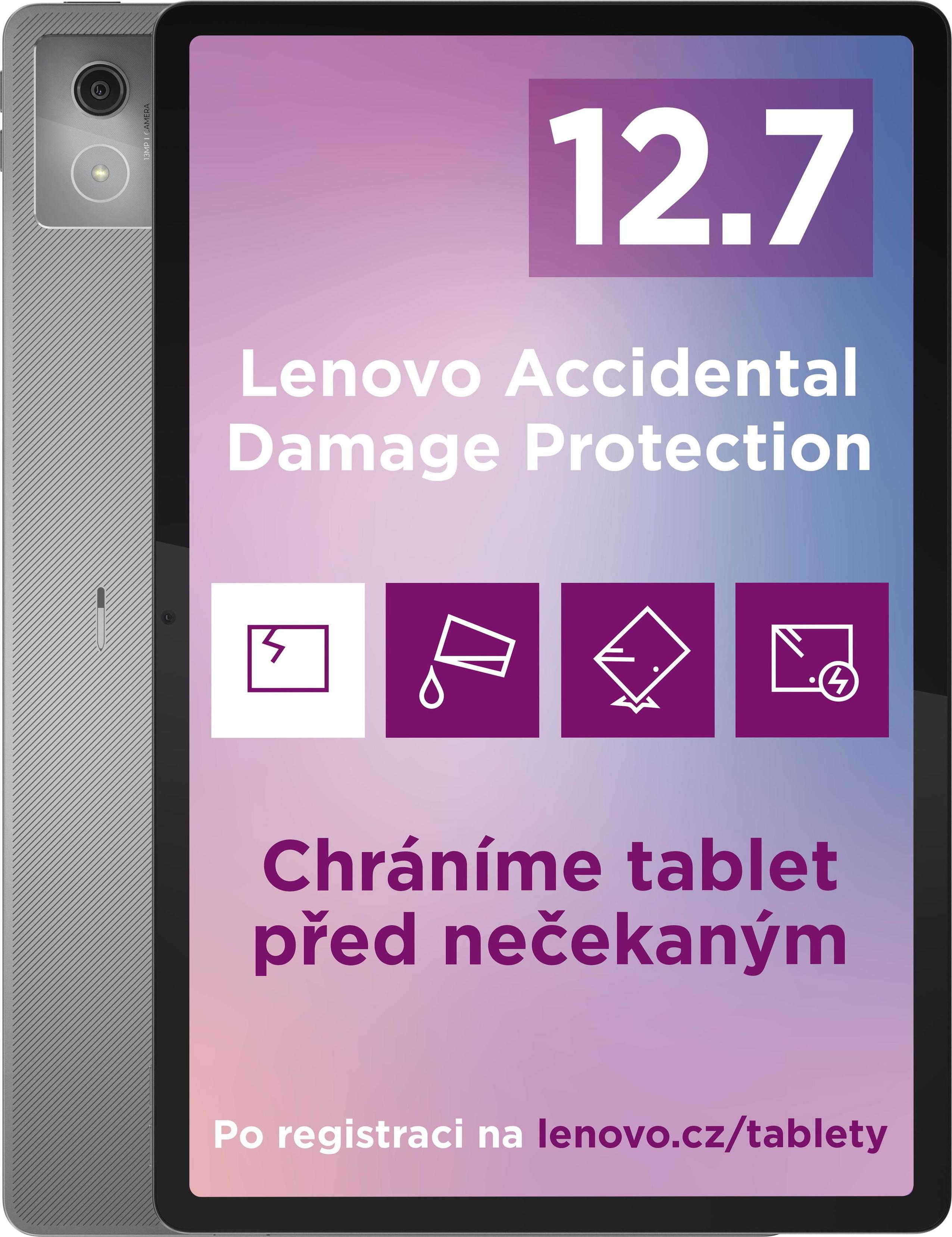 Lenovo IdeaTab PRO 12.7" Mattes Display, 8GB 128GB - Mondgrau Tab Pen Plus