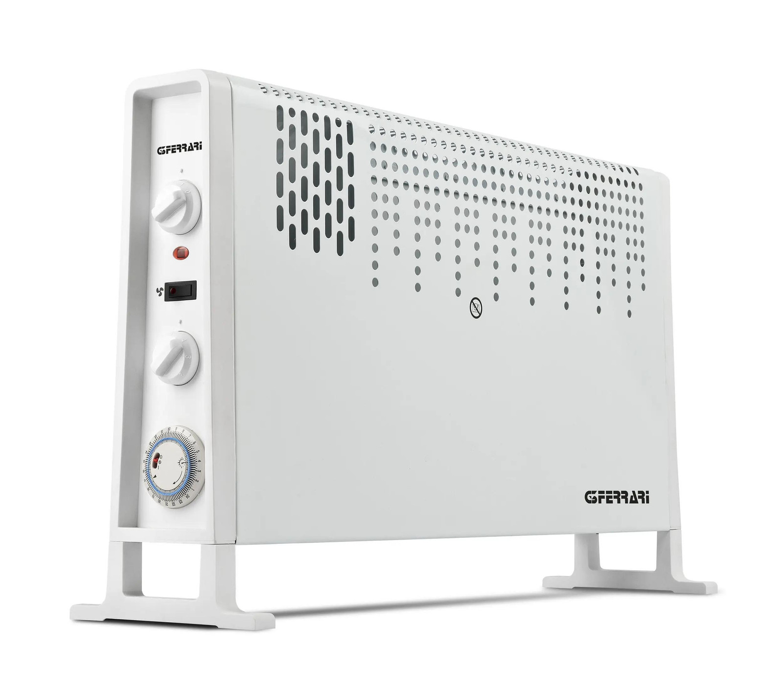 G3 Ferrari G60025 Elektrische convectorkachel met 24-uurs timer, wit