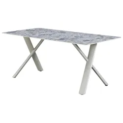 Esstisch Grau ca. 180x76x90cm