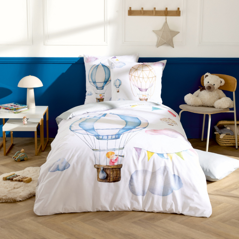 Housse de couette percale Tradilinge ODYSSÉE