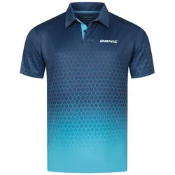 Donic Hemd Spider marine/hellblau XS - XS