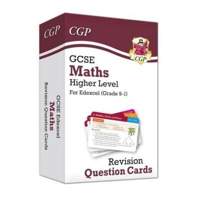 GCSE Maths Edexcel Revision Question Cards - Higher, Gebundene Ausgabe von Cgp Books, CGP Books, 978-1-78908-338-5