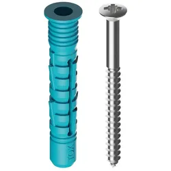 TOX Allzweckdübel Aqua Stop Pro 8/50 + Schraube 20Stk 014271021