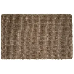 Fußmatte "Hampton", Jute Matte Braun L 90 x 60 cm