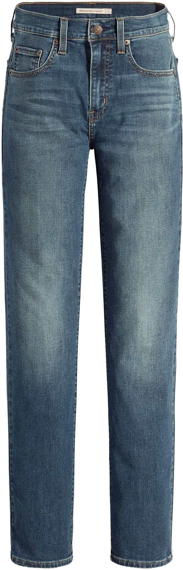 Levi's Levis "724 HIGH RISE STRAIGHT" tore it up no dx t2 28, Länge 34
