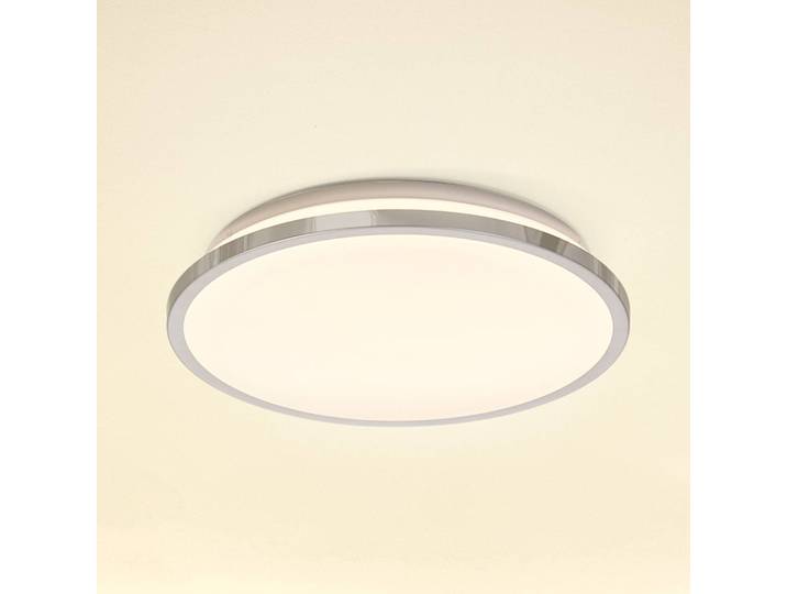 LEDVANCE Deckenleuchte Bathroom Ceiling, chrom / silber, für Badezimmer, Aluminium, Modern