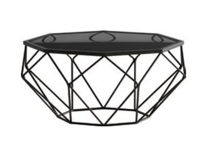 JVmoebel Couchtisch Edelstahl Beistelltische in Schwarz – modernes Design, langlebig (Set), Made in Europa