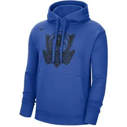 Nike, Herren, Sportshirt, Dallas Mavericks Men'S Fleece Pullover Essential Gx (XL), Blau