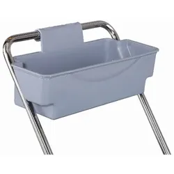 Ablagekorb Floorstar DB 1 B Kunststoff grau Deichselbehälter für Basic Doppelfahrwagen