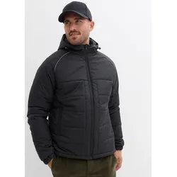 bonprix Wattierte Steppjacke, schwarz, Gr.52/54 (L), moderne wattierte Steppjacke mit seitlichen Taschen